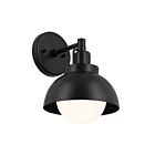 Kichler Niva 52601BK 1-lumière Noir 60W Semi-encastré/Applique murale